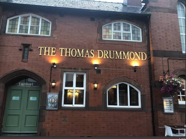 The Thomas Drummond awarded five-star rating. Photo Wetherspoon