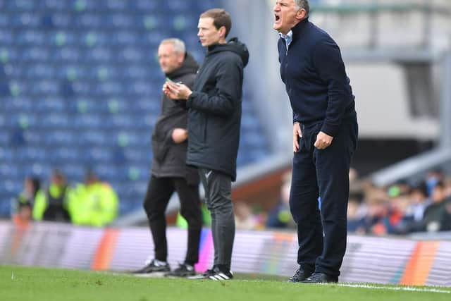 Rovers boss Tony Mowbray