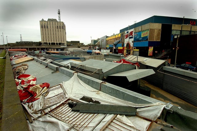 Bonny Street Market on a wind swept winter's day back in 2007. It was to close earlier this year in preparation for the start of the development but was given a reprieve and is enjoying one last season