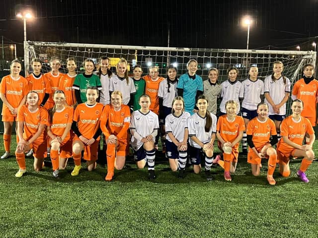 December was another busy month for the Blackpool FC Community Trust FA Girls' Emerging Talent Centre Picture: Blackpool FC Community Trust