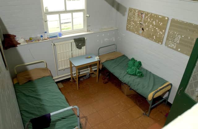 One of the cells at Kirkham Prison in 2001