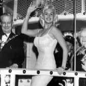 Glamourous American star Jayne Mansfield, who was a huge hit in the comedy musical film The Girl Can't Help It in 1956, came to Blackpool just three years later to switch on the Illuminations in 1959, and  followed this up with another appearance in the town not long afterwards. Tragically, the blond bombshell, who made quite a stir in the town, died in a road accident in New Orleans in 1967, aged just 34.