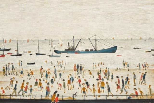 Beach Scene, Lancashire could fetch up to £1.5million when it goes under the hammer (Credit: Sotheby’s)