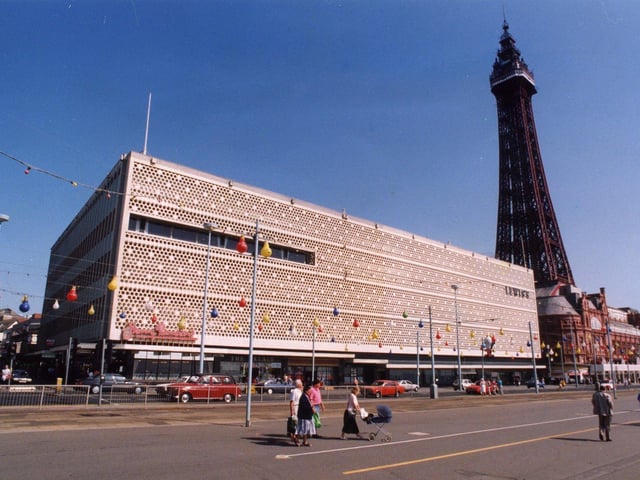 Lewis's department store on the Promenade eventually closed in 1993