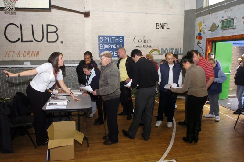 The consultation into the future of Queenspark flats gets underway in 2011