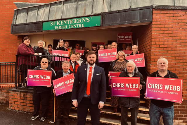 Labour has selected Chris Webb, as its Parliamentary Candidate for the next General Election.