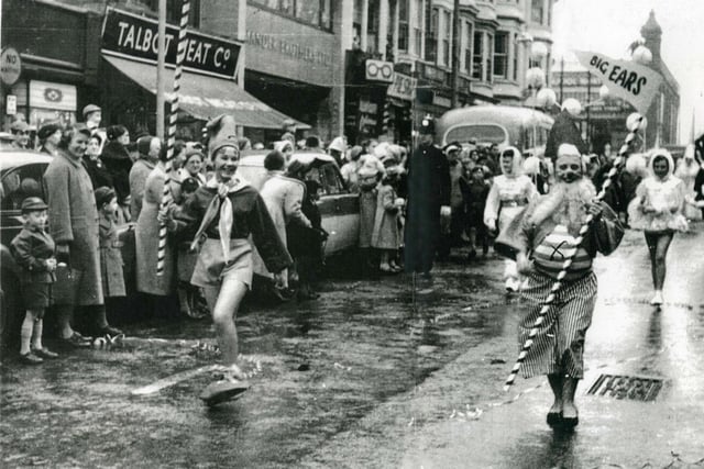 Christmas parade for RHO Hills in 1958. Photo: Ron White