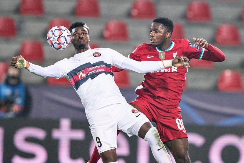 An intriguing addition to the Blackpool back-line, here, after they agreed a season-long loan deal for the Liverpool teenager. He came off the bench for the Reds in a Champions League group stage game last season.