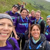 Jane Williams and her group of friends from The Studio Gym in Thornton walked 29 miles in the Lake District ultra challenge to raise money for Stroke Association