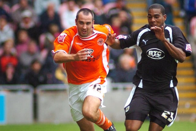 Gary Taylor-Fletcher in action for Blackpool. The result brought an end to the Seasiders stunning 11 game winning run, which began on March 31 when everyone was looking forward to promotion and a gloriously long, hot summer. One out of two wasn't bad...