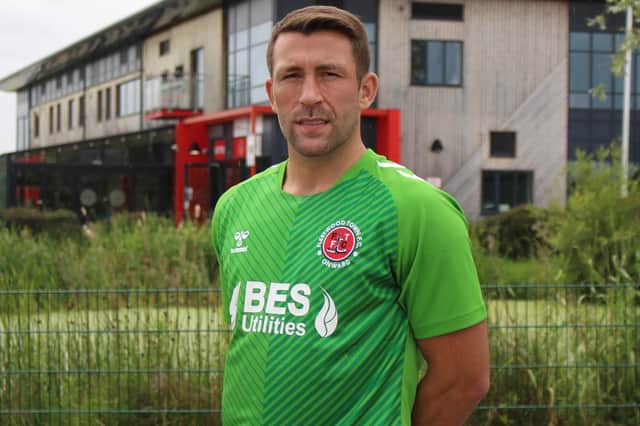 New Fleetwood Town goalkeeper Jay Lynch Picture: Fleetwood Town FC