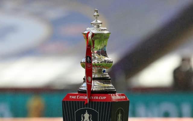FA Cup trophy.