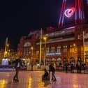 Glice Rink at Christmas By The Sea, Blackpool