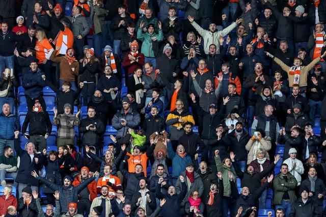 Seasiders supporters enjoyed their trip to Reading.