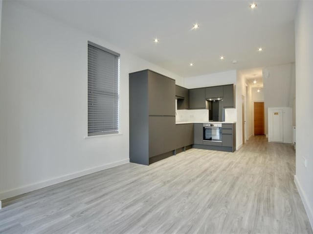 This two bedroom ground floor flat in Stubbington Avenue, Copnor, is on the market for £200,000. It is listed by Bernards.