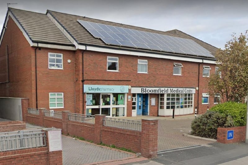 Bloomfield Medical Centre in Bloomfield Road, Blackpool, has an average rating of 5 from 3 reviews.