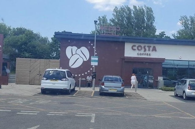Rated 5: Costa Coffee at Costa Coffee Drivethrough, Amy Johnson Way, Blackpool Retail Park; rated on September 15