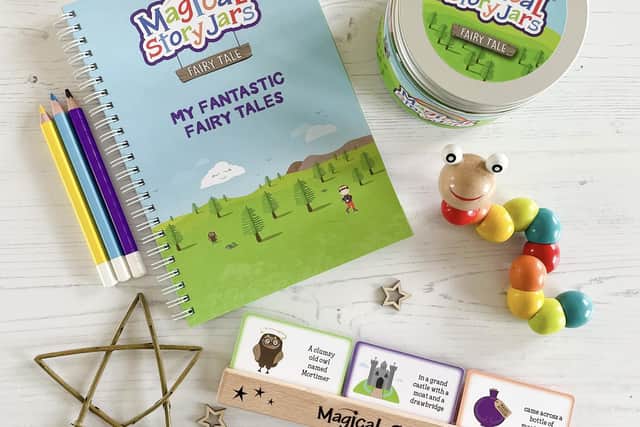 Magical Story Jars' "write your own fairy tale - story writing gift set" won a silver at the Independent Toy Awards 2022