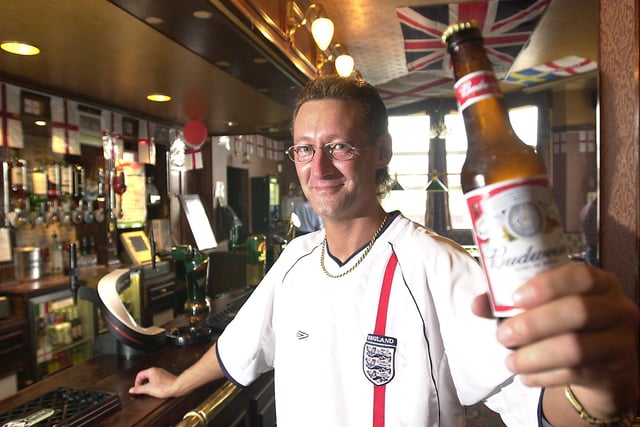Strawberry Gardens, Fleetwood. Manager Andy Stirzaker offers a Bud