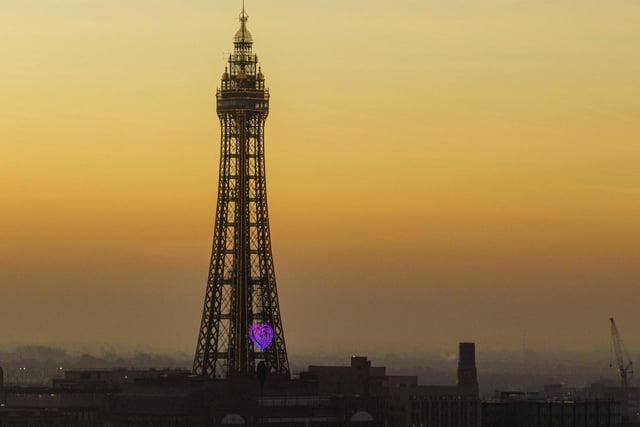 Our incredible Blackpool Tower - a structure more than a building but it has to have a mention. It opened in 1894