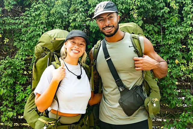 Molly Rainford and Tyler West are taking part in Celebrity Race Across the World (Picture: BBC/Studio Lambert)