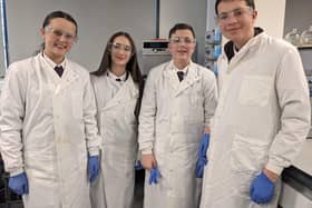 The Montgomery Academy team of chemists