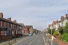 A section of Poulton Road in Fleetwood was closed following a collision on Saturday (June 25)