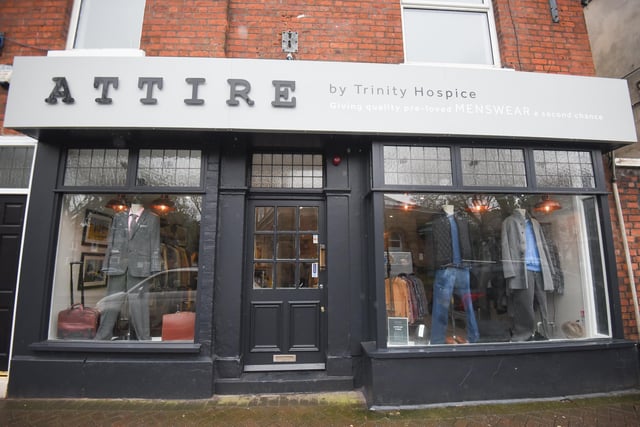Attire by Trinity Hospice charity menswear shop has opened in Lytham's Market Square