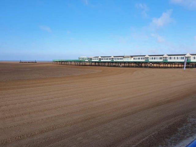 At St Annes seafront and beach feature miles of open public land to explore. It’s an enormous natural beach