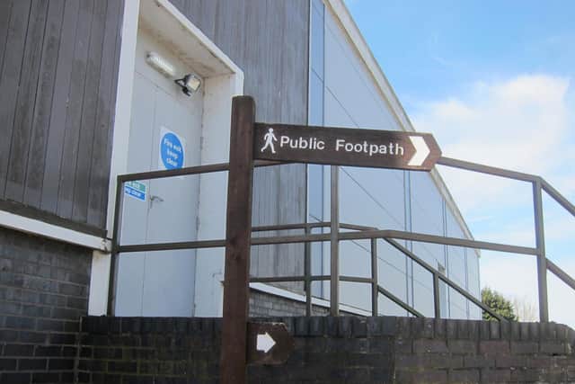 The council must maintain footpaths