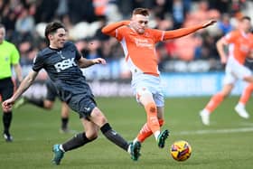 Blackpool took on Charlton Athletic at Bloomfield Road.