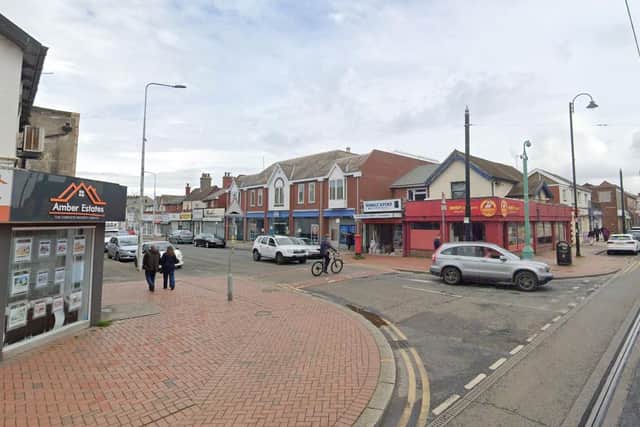 A group of men were attacked with baseball bats in Fleetwood (Credit: Google)