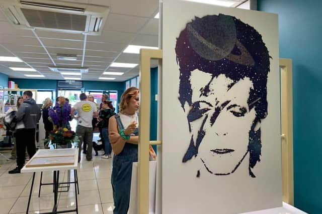The art sale in memory of Ralph was at the Heir Studio in Lytham