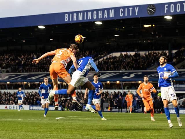 Blackpool took on Birmingham City in their final outing of 2024.