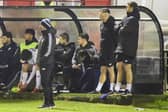 AFC Fylde head coach Kevin Phillips (left) Picture: AFC Fylde