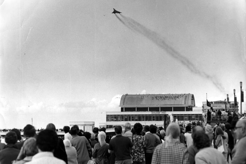 Concorde flypast drew the crowds