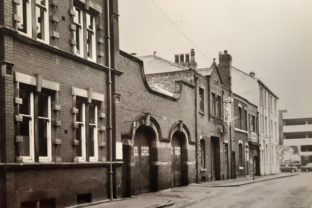 East side of Water Street in 1969