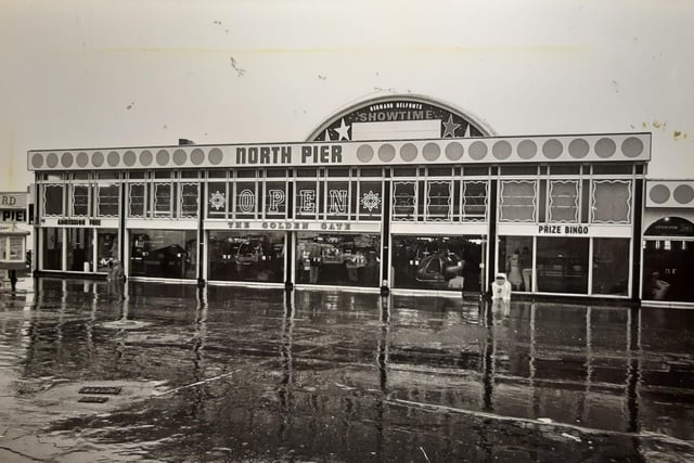 This was 1984 and North Pier was in line for a facelift to restore it back to its Victorian splendour