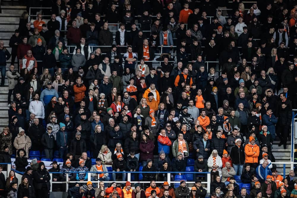 Supporters made the trip to St Andrew's for the Seasiders' final game of 2024.