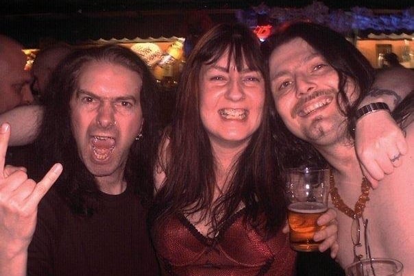 Revellers at The Tache in 2009
