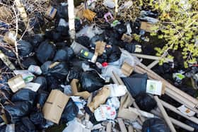 Some 3,638 fly-tipping incidents were reported in Burnley in the year to March 2024 . Photo: Kelvin Stuttard