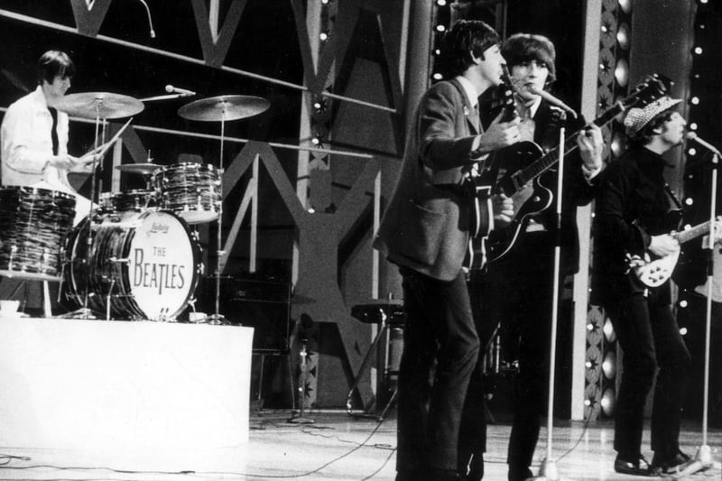 Anoth of The Beatles, this time on the stage of the ABC Theatre which opened in May 1963. They played live Sunday night TV concerts there including the debut of "Yesterday" by Paul McCartney on 1st August 1965. The world's most recorded song was sung solo to the backing of his own acoustic guitar