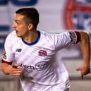 AFC Fylde's Charlie Jolley scored his seventh goal of the season on Tuesday Picture: AFC Fylde
