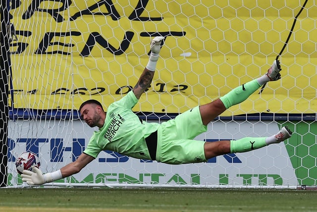 Richard O'Donnell featured in the majority of Blackpool's cup games last season and could come in for Dan Grimshaw.
