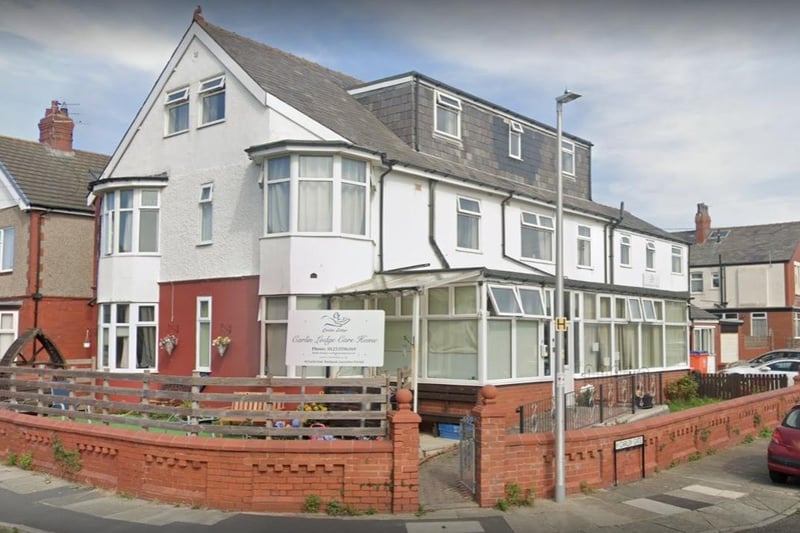 Carlin Lodge on Carlin Gate, Blackpool, was rated as 'requires improvement' by the CQC in October 2021