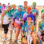 Blackpool FC Community Trust's FIT Blackpool graduates took part in the Colour Run Picture: Trinity Hospice