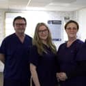 The Woodhouse team - l to r Paul Eastwood, Abigail Ward, Sukie Woodhouse, Stephen Woodhouse