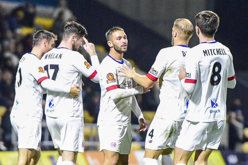 AFC Fylde won at Boston United in midweek Picture: Steve McLellan