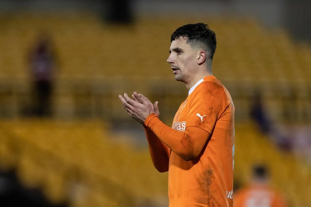 Albie Morgan has started Blackpool's two games over the Christmas period.