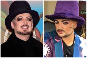 Boy George (left) and Liam Halewood (right)